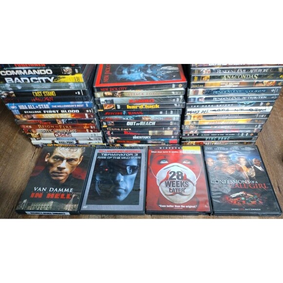 DVD Action Movies Lot Bundle 59 Total - Picture 3 of 15